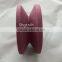 Textile ceramic yarn guide