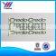 custom metal logo stickers/metal transfer stickers