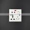 Bangladesh 8 pin wall switch socket with led light, 8 pin socket