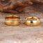 High quality jewelry cheap price tungsten gold plated ring for mens design