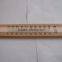 household indoor wooden thermometer w/ hanging red kerosene filled printed black font eco-friendly material