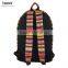 Aztec tribal pattern with jacquard fabric for backpack