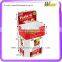 Supermarket Promotion Dump Bin Paper Floor Snack Display