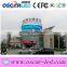 High brightness round sign led display curve led display billboard/panel/board/cabinet p10 commercial scrolling led display