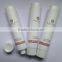 Dia 19MM packing tubes for cosmetics, matte white PE tube with screw cap