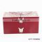 High end mother of pearl cosmetic box luxury custom jewelry box