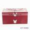 High end mother of pearl cosmetic box luxury custom jewelry box