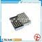 RGB color for home appliance part 8x8 led matrix display led 7 segment display rgb