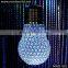 High quality lighting crystal bulb,crystal hanging bulb, crystal chandelier for wedding decoration(MHD-001)