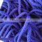 Chromatic polyester polypropylene braided rope with metal buckle