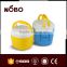Nobo stainless steel with plastic food container