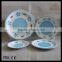 ceramic plate 16pcs Handle Printed dinnerware set