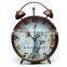 Red electric coffee table clock