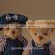mini 15cm Teddy bear purple bear plush stuffed toys