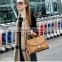 China alibaba hot selling brand women's tote business bag Preppy style solid shoulder handbag