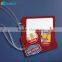 Plastic PVC Standard Size Personalized airplane Luggage Tags