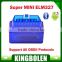 High Quality 3 Years Warranty Super Mini ELM 327 Bluetooth OBD2 OBD II Works On Android Torque ELM327