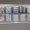 2016 New Nail Acrylic Printing Templates Environmentally Friendly Nail Art Plate Tools