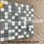 Top Quality Sky Blue Mosaic+cararra Mosaic Chip Size25*25*10mm Silver Grey