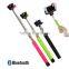 china suppliers flexible silicone handle mini monopod selfie stick