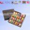 Customized paper macaron box ,macaron trinket box .