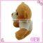 customized logo Teddy Bears stuffed toys and T-shirt Teddy bear