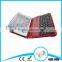 Folding PU and Silicon material bluetooth keyboard mini case mini bluetooth keyboard