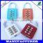 New design colorful high quality combination lock fingerprint padlock