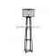 New hot matte-black table lamp & floor lamp with 4 brackets T2011CL