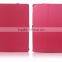 Heat setting with stand function leather tablet case for iPad Pro 12.9