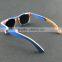 2016 polarized lenses skateboard Wooden mirror eyewear