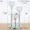 27/37/47cm High Luxury Silver Crystal ball Chroming Metal Base Crystal Candle Holder