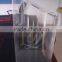 Big discount clear cylinder acrylic storange box with hinged lid acrylic donation box with higed lid