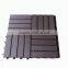 WPC Interlocking Composite Deck Tile 4-Slat 6-Slat Design