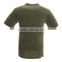 Military green t shirts 100% cotton short sleeve o-neck