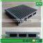 Durable wpc/pvc co-extrusion indoor/outdoor /painting /mothproof