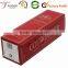 Custom Logo Red Wine Packaging Box Paper Wine Gift Box For Single Bottle Wine