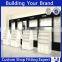Tailor made mdf modern wall wood showcase designs