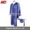 Bule High School Polyester Shiny Graduation Cap And Gown