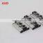 Built-in low noise biaxially core rail SGR15 four sliding wheels SGB-4
