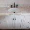 Polished italian carrara white marble countertop, Vanity top