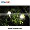 Two Bulb Solar Tree Light For Garden Decoration