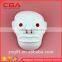 Custom white pig resin 3d wall mounted animal head polyresin crafts