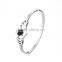 316L Stainless Steel Crown Shape Shell Women Bangle