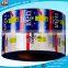 Metalized plastic film for snack food packaging