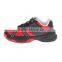 hot sale red badminton shoe , wholesale badminton shoe with high quality, breathable badminton shoe with good price