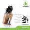 Excellent Quality 7pcs Stainless Steel Kitchen Knife Set In Block
