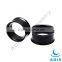 Stainless steel custom high polish ear jewelry double flare ear plug tunnel