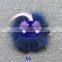 Cute keychain Real Raccoon Fur Mini Monster Bag Chain Keychain