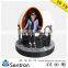 3 Seats 9D VR Egg Cinema with Virtual Reality Headset 9D Theater for Amusement Park